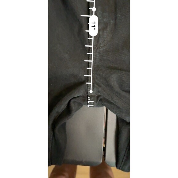 Franco Jeans Men's Black Denim Straight Leg Jeans 41x31 - Picture 9 of 11